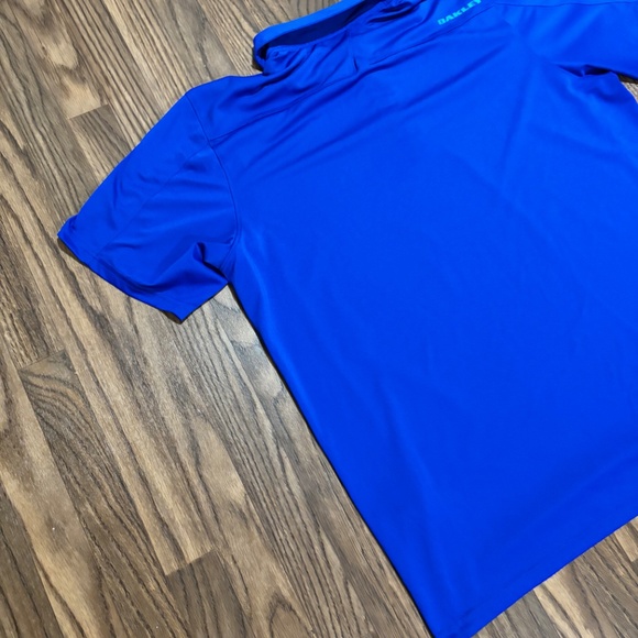 Oakley * Men’s Hydrolix Blue Striped Golf Polo Regular Fit * Size XL - Picture 6 of 11